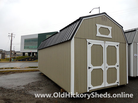 Hickory Sheds Lofted Barn