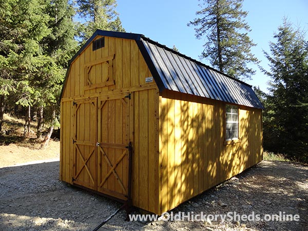 Hickory Sheds Lofted Barn