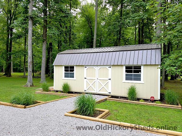 Hickory Sheds Side Lofted Barn