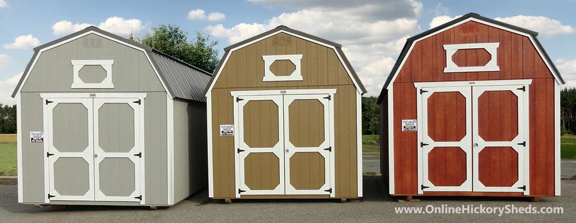 Hickory Sheds Lofted Barns