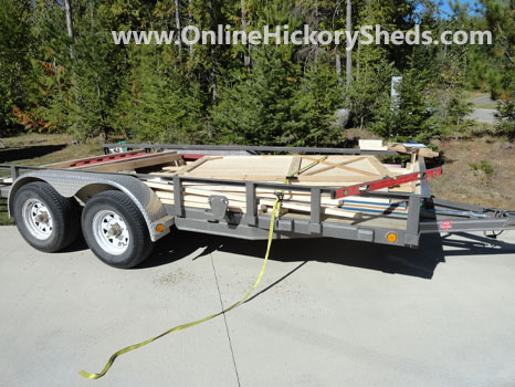 Utility Shed Built On-Site